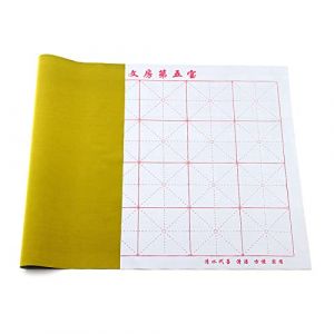 Newwyt Chiffon de calligraphie réutilisable respectueux de l'environnement sans encre nécessaire Papier magique pour étudiant calligraphie chinoise Flanelle (newwyt, neuf)