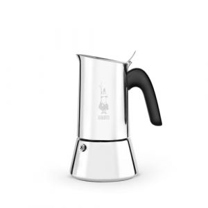 Bialetti Venus Espresso Maker, Stainless Steel, Suitable for All Hob Types Except Induction, 2 Cups, 85 ml, Silver (LBTrading-Shop, neuf)
