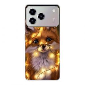 KARTXITAI Coque Compatible avec ZTE Blade A76 4G,Housse &Eacute;tui de Protection en Ultra Transparente Silicone en Gel TPU Souple Case Cover Shock-Absorption-Renard Rouge (KARTXITAI, neuf)