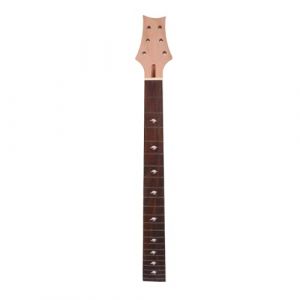 Yinfente Manche de guitare électrique 22 frettes 64,8 cm en palissandre avec incrustation parallélogramme boulon sur le talon de rechange pour guitare (yinfente-uk, neuf)