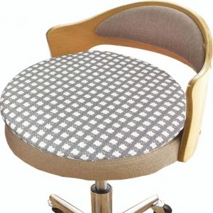 Coussin/Galette de Chaise Ronde 40cm/35cm/30cm/45cm Antidérapants Coussin de Siège Rond Exterieur/Intérieur Coussin D'assise Rond Jardin, Cuisine, Bureau, Salle à Manger(H111,Diameter 50cm) (POSTTER SHOP, neuf)