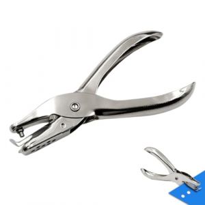 WUSJCOF 1 pi&egrave;ce perforatrice pour papier, perforateur individuel pour &eacute;tiquettes de contr&ocirc;le, tickets, scrapbooking, v&oelig;ux, cartes de visite, poin&ccedil;on en m&eacute;tal, papier (diam&egrave;tre du trou : 6 mm) (NAROU DUTEN, neuf)