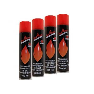 lot de 4 recharges briquet universel (NISSANOU, neuf)