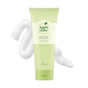 Ariul Mousse nettoyante au cidre avec acide faible 150 ml (150 ml) pH &eacute;quilibre, nettoyant visage, soin des pores, soin des callosit&eacute;s, m&eacute;lange de vinaigre de cidre de pomme (AmarinaBeauty Com, neuf)