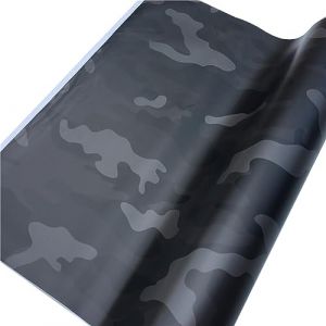Camouflage Vinyle Film Adh&eacute;sif Voiture, Film de Protection Voiture PVC Autocollant De Voiture &Eacute;tanche Autocollant de Feuille de Vinyle de Moto pour D&eacute;coration de Scooter de Voiture de Moto (Haptre, neuf)