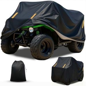 ATV Housse Quad pour Kymco MXU 700i Euro B&acirc;che de Motos Exterieur Etanche丨R&eacute;sistant aux d&eacute;chirures aux Rayures au Vent avec Bandes R&eacute;fl&eacute;chissantes-DS51 (TYQWMYGS, neuf)