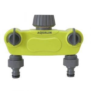 Aqualin 2 Voies Sélecteur d’Arrosage Réglable sur Robinet (Yardeenstore, neuf)
