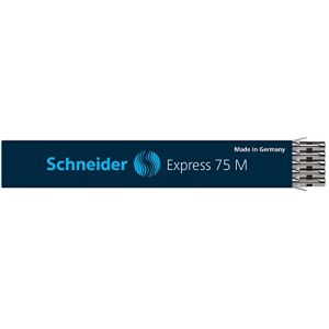 Schneider Express 75 Recharge stylo bille Pointe M/noir/permanent/ISO 12757-2 A2 Lot de 10 (Druck- und Handelsshop, neuf)