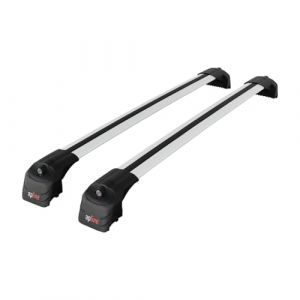 Compatible avec Audi Q7 (4M) 2016-2024 Barres de toit ACE-2 Gris (Auto Acessories, neuf)