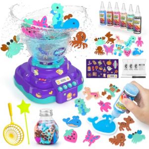snookids Aqua Gelz Set pour Enfants - Kit DIY Magique Eau F&eacute;e avec 6 Couleurs & 10 Formes & Kit de Pot Magique F&eacute;e d&rsquo;Eau - Jouet 3D Cadeau de Cr&eacute;atif Crafts pour Gar&ccedil;ons et Filles (Snookids, neuf)