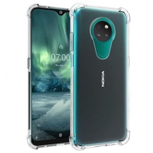 Yerebel Coque pour Nokia 6.2, Nokia 7.2 TA-1193 Mignon Coque, Transparent Flexible Bumper TPU Souple Caoutchouc Silicone Cover Case pour Nokia 7.2 Crystal Clear (Viodolge, neuf)