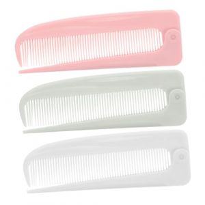 Gatuida 3 pi&egrave;ces Peigne Queue de Rat Pliable Peigne &agrave; Dents Fines pour S&eacute;paration Coiffure D&eacute;frisage et D&eacute;m&ecirc;lage Portable Multi Usage pour Styliste Coiffeur (Queenie ruy, neuf)