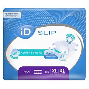 Couches adulte - ID Expert Slip XL Maxi (Europe Incontinence, neuf)