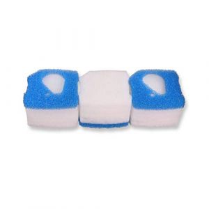 INGVIEE Compatible Mousse Filtrant Coussins de Ouate pour Eheim Professionel 3 250/350/600 2071/2073/2075 et Pro 3e 350 2074 (12x Blanc, 3X Bleu) (autumngreat, neuf)