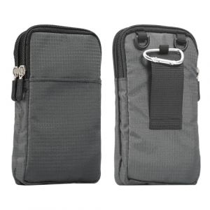 Pochette Bandoulière Telephone Portable Homme, Pochette Smartphone Ceinture, Vertical Sac de Taille Telephone Ceinture Homme Sacoche pour Telephone Holster Sac Banane Portefeuille Sac Porté Épaule (Cenrent, neuf)
