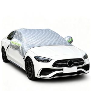 Voiture Protege Pare Brise Givre pour Fiat Ducato 2006-2024,Couverture Pare Brise Voiture Hiver Neige, Glace, Pluie et Soleil, Repliable(Color: Silver) (baosheng-shop, neuf)