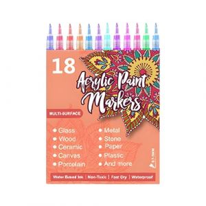 Nail Polish Pens - Quick-Drying Gel Markers, Fine Tip Precision, Vibrant Long-Lasting Colors, Creative Nail Arts for Girls Kids Teens Adults, Nails Design Tools, 5.71x0.47 Inches (huaibn, neuf)