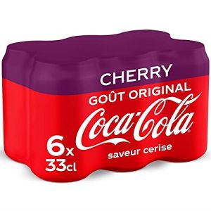 COCA-COLA - Cherry Boite 6X33Cl - L'unité (ENVOI RAPIDE 24h/48h, neuf)