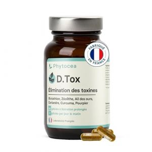 Phytocea - Detox Foie, intestins & Colon BIO | Complément alimentaire Anti Ballonnements & Bien-être Digestif | Complement pour Constipation | Curcuma, Glutathion & Vitamines | Fabriqué en France (Phytocea, neuf)