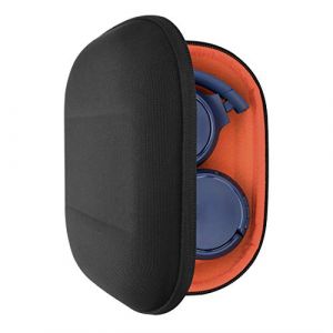 Geekria Éétui Rigide pour Casque JBL Tune 600 BTNC, Live 400BT, Tune 500BT, T450BT, E45BT, Étui Housse de Transport, Coque de Protection de Voyage (Noir) (GeekriaDirectEU, neuf)