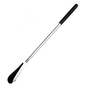 Chausse-pied télescopique en acier inoxydable à long manche | Chausse-pied portable pour hommes, femmes et enfants pour bottes et chaussures (pouadet, neuf)