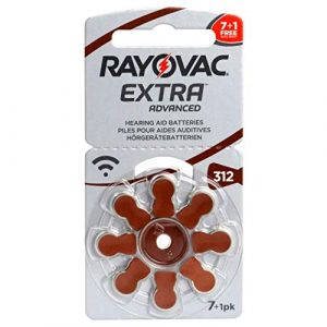 Rayovac Extra 312-80 H&ouml;rger&auml;tebatterien, 10x8 Batterien (WS Uhren/Schmuck, neuf)