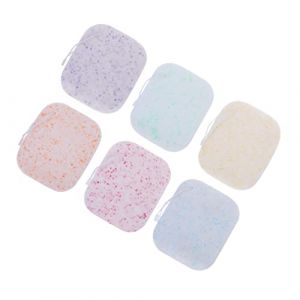 Beaupretty Lot De 6 Tampons Nettoyants Pour Visage En Cellulose &Eacute;paisse Exfoliants Doux Pour Femmes Soin Quotidien Peau Nettoyage Profond Et D&eacute;maquillage (kiLIHK, neuf)