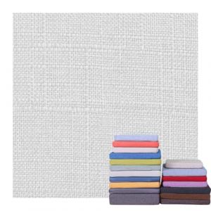 Housses de Coussin de Chaise de Jardin 3/5/8/10/15/20cm &Eacute;pais Tissu Lin Housse de Remplacement avec Fermeture &Eacute;clair Antid&eacute;rapante pour Coussin Carr&eacute; de Cuisine Salle &agrave; Manger Canap&eacute;(White,40x40x3cm t (AMZGRZ, neuf)