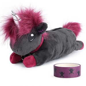 corimori 1845 (Plusieurs Modèles) Ruby La Licorne Punk, Trousse À Crayons en Peluche, Étui Scolaire en Forme D'animal (Corimori (Envoi rapide), neuf)