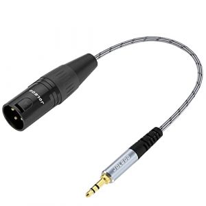 JOLGOO Câble Adaptateur Audio Stéréo 3,5 mm Vers XLR, Mini Jack 1/8" Vers XLR, 0,3 m (JolgooDirect, neuf)