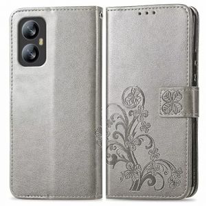 RankOne Coque en Cuir pour Smartphone, Compatible with Blackview A52 Pro (6.5" inches), &Eacute;tui Portefeuille avec 3 Emplacements pour Cartes 1 Poche &agrave; Monnaie - Gris (Rankone, neuf)