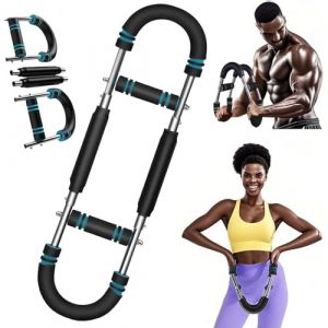 Twister Arm Trainer, Appareil d'entraînement Réglable de la Poitrine et des Bras (20-40 kg / 44-88 LB), Twister Bras Formateur, Appareil de Musculation Homme avec Design Amovible (overpassing, neuf)