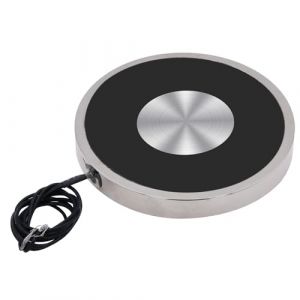 &Eacute;lectroaimant DC 24V 200N 44LB/20Kg Maintien d'aspiration Cylindre de levage sol&eacute;no&iuml;de rond 70 x 10mm (Uxney -FR, neuf)