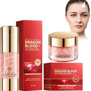S&eacute;rum Anti Rides Dragon Blood+Retinol Placenta Dragon Cream,S&eacute;rum De Sang De Dragon,Ganoderma Dragons Blood S&eacute;rum Et Cr&egrave;me,Cr&egrave;me De Sang De Dragon Placentaire R&eacute;tinol,R&eacute;duction Des Ride (YCHHY-EU, neuf)