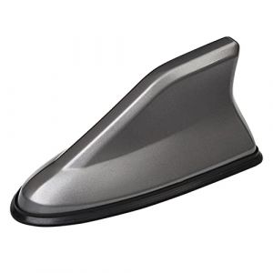 Asudaro Antenne d'aileron de Requin de Voiture, Antenne Universelle d'aileron de Requin de Voiture Antenne de Toit Antennes de Voiture avec amplificateur pour Voiture SUV Camion Van (Amorar, neuf)