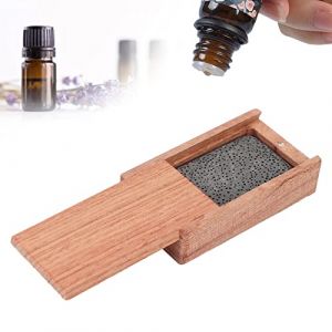 Boîte de diffuseur d'aromathérapie, Diffuseur d'huiles essentielles, Diffuseur d'huile Essentielle en Bois diffuseur d'huile Essentielle d'aromathérapie Portable pour Voiture de Bureau Domestique (Fictory-EU, neuf)