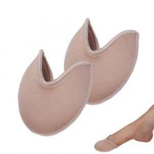 AOEVUIR 1 Paire de Protège-Orteils en Tissu Tricoté, Couvre-Orteils pour Danse Classique Pointe, Coussinets pour Chaussures de Ballet, Accessoires pour Demi Pointe et Pointe (DONG TIANCI DE DIAN, neuf)