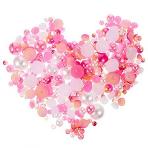 DOITOOL Lot de 3 Breloques en R&eacute;sine et Perles pour Nail Art Autocollants &Eacute;l&eacute;gants et Solide Multis Tailles Accessoires DIY pour Manucure et D&eacute;coration de T&eacute;l&eacute;phone (Facing the Ocean, neuf)