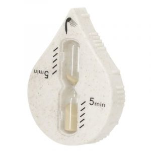 Sablier Douche – Minuteur Douche – 5 Min – Écologique – Enfants (Style 4 - Paille de blé) (Begoon, neuf)