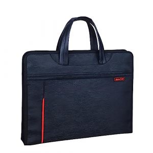 Sac de Fichier Porte-Documents Sacoche pour Dossier Sac à Documents Tissu Oxford Portable Sac Rangement Dossiers Classeur Bureau Ecole Voyage Sac de Professeur Affaires Réunion Serviette (QIQIXINXINZI, neuf)