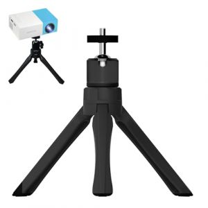 Mini Trepied Videoprojecteur,Support Videoprojecteur sur Pied,Mini Trepied Appareil Photo Portable,Rotule Réglable À 360° avec Vis 1/4,Convient Aux Caméras, Mini Projecteurs, Webcams (DanLanYi, neuf)