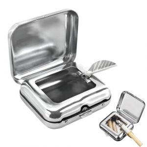 LACHT Mini Cendrier de Poche Anti Odeur, Cendrier de Poche, Cendrier Portable, Mini Cendriers de Voyage, Mini Cendrier Portable, Cendrier de Voyage pour Déplacements Extérieur Bureau à Domicile (candy27seven, neuf)
