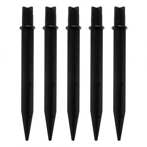 10 Pièces en Plastique Piquet Lampe Solaire Puissance Clôture Piquet Paysage Lampe Solaire Lumières Pelouse Lampe Prise de Terre Paysage Lumière (Jimenez Ursula, neuf)