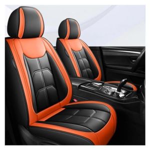 Housse De Siège De Voiture Universelle pour Peugeot Tous Les Modèles De Voiture pour 206 307SW 308 407 408 508sw 208 2008 3008 4008 5008 Housse siège Voiture(Black Orange) (centianbaihuo, neuf)
