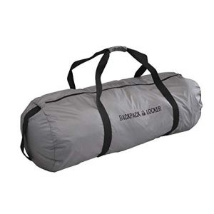 Backpack Locker - housse de protection pour sac a dos avion - cadenas offert! (Gris Clair, 45-55 litres) (4sports&travels, neuf)