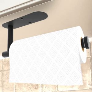 TENXSNUG Porte Sopalin Mural, Acier Inoxydable Support Sopalin Porte Essuie Tout, Adhésif ou Perçage Derouleur Essuie Tout Murale Porte Rouleau Papier Cuisine pour Cuisine et Salle de Bain, Noir (JUMJACK LIMITED, neuf)