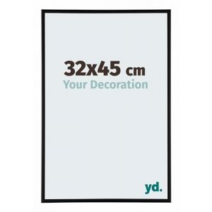 yd. Your Decoration - Cadre 32x45 cm - Noir Mat - Cadres Photos en Aluminium Avec Verre acrylique - Cadre 32x45 - Aurora (Your Decoration, neuf)