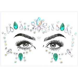 IDOTSEZU Autocollants Double paupi&egrave;re Acrylique r&eacute;sine Stick Stick Sticker Bohemia Handpicked Boh&ecirc;me et Tribal Bijoux Sticker d&eacute;cor &agrave; la sc&egrave;ne Frontale Autocollants &agrave; Double paupi&egrave;re(BL45) (钟祥市微琼维商贸有限公司, neuf)