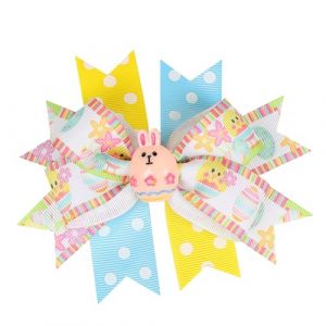 Nœuds à cheveux pour , nœuds mignons, accessoires de cheveux pour femmes - épingles à cheveux en forme de lapin - Barrettes tendance pour fête d'anniversaire de bébé (XiQiYuyidian, neuf)