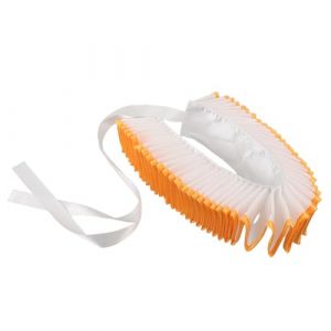 Abaodam Faux Col de Chemise pour Femme avec Volants Victoriens D&eacute;coratifs Accessoire de Col &agrave; Volants pour Costumes Th&eacute;&acirc;tre Danse et Photos &agrave; Th&egrave;me (Asa Jia, neuf)